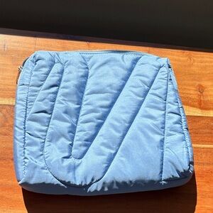 Cloth & Paper Blue Quilted Pouch